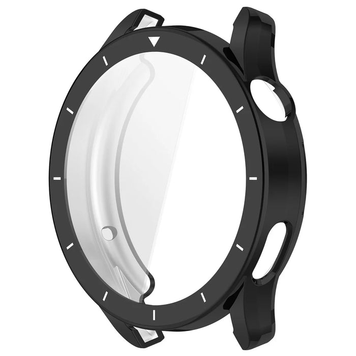 For Xiaomi Watch S5 Full Coverage TPU Watch Cover Electroplated Protective Case - Black - 2