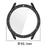 For Xiaomi Watch S5 Full Coverage TPU Watch Cover Electroplated Protective Case - Black - 5