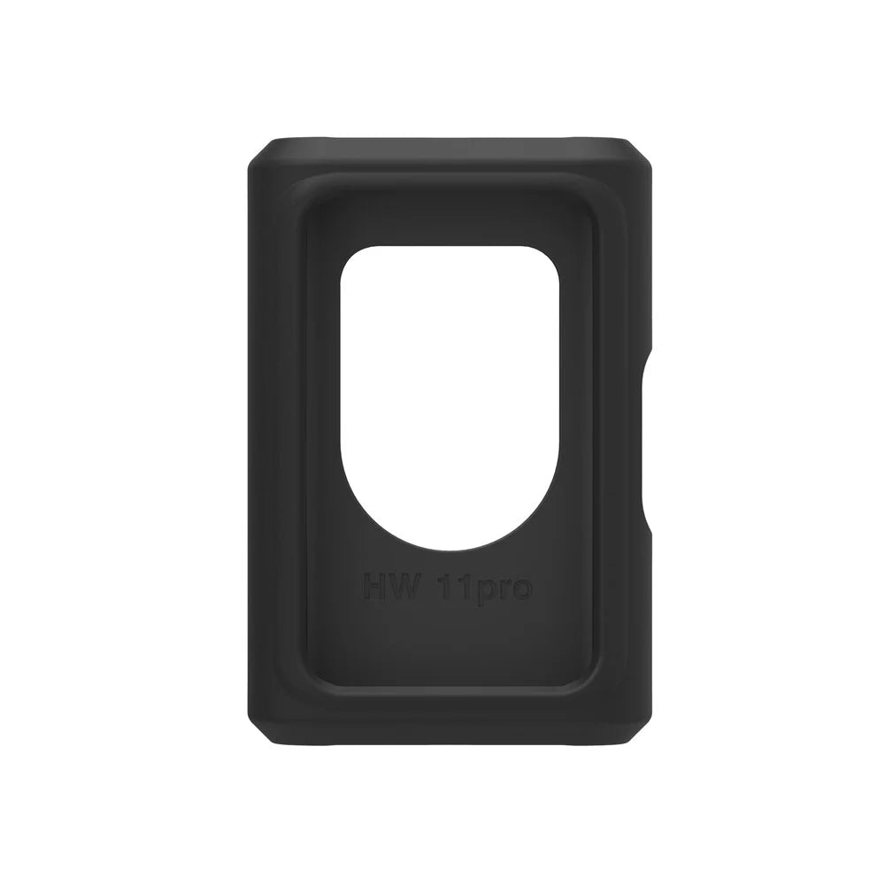 For Huawei Band 11 Pro NFC / 11 Pro Silicone Case Solid Color Shockproof Watch Protective Cover - Black - 4