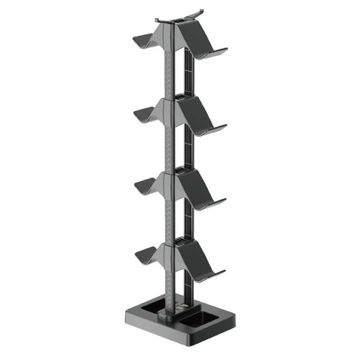 IPLAY HBS-2846 Gamepad Storage Stand 8 Controllers Charging Station for PS5 PS4 Xbox Switch Pro Desktop Organizer with Cable Management - 1