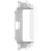 For Huawei Band 11  /  11 NFC Watch Case Hard PC Protective Cover with 12mm Button Cutouts - White - 5