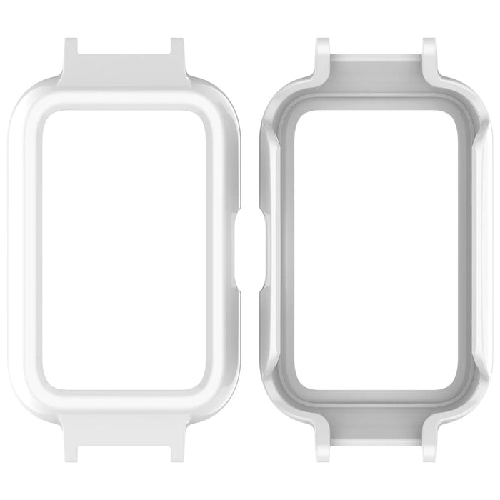 For Huawei Band 11  /  11 NFC Watch Case Hard PC Protective Cover with 12mm Button Cutouts - White - 6