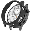 For Xiaomi Watch S5 PC Watch Case Hollow Semi-Enclosed Smartwatch Protective Cover - Black - 1