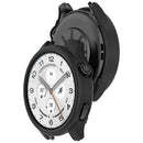 For Xiaomi Watch S5 PC Watch Case Hollow Semi-Enclosed Smartwatch Protective Cover - Black - 3