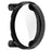 For Suunto Nautic S Hard PC Watch Case with Tempered Glass Screen Film - Black - 5