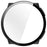 For Suunto Nautic S Hard PC Watch Case with Tempered Glass Screen Film - Black - 6