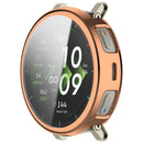 For Huami Amazfit Active 3 Premium Full Coverage TPU Watch Cover Electroplated Protective Case - Rose Gold - 2