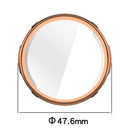 For Huami Amazfit Active 3 Premium Full Coverage TPU Watch Cover Electroplated Protective Case - Rose Gold - 7