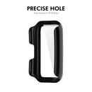 ENKAY HAT PRINCE For Huawei Band 11 NFC / Huawei Band 11 Watch Case Rubberized Hard PC Cover with Tempered Glass - Pink - 6