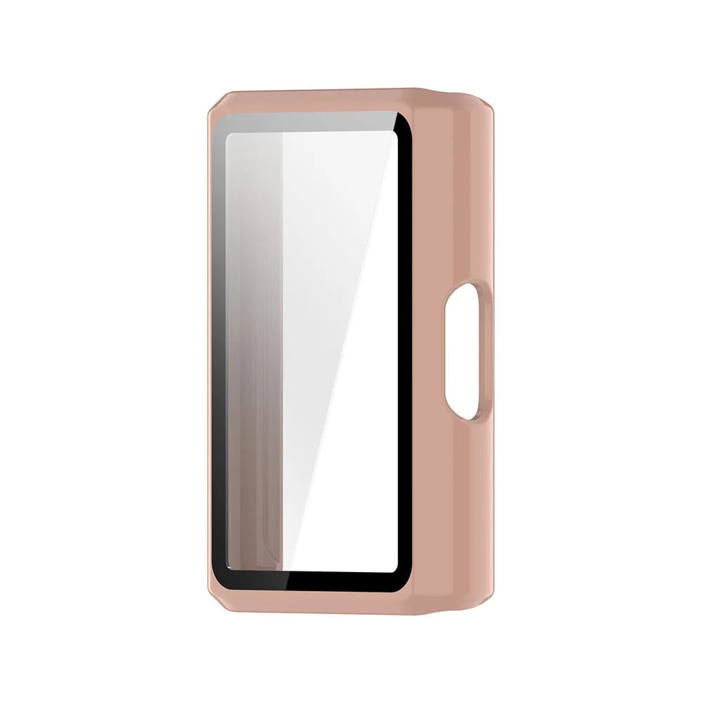 ENKAY HAT PRINCE For Huawei Band 11 Pro NFC / Huawei Band 11 Pro Watch Case Rubberized Hard PC Cover with Tempered Glass - Pink - 2