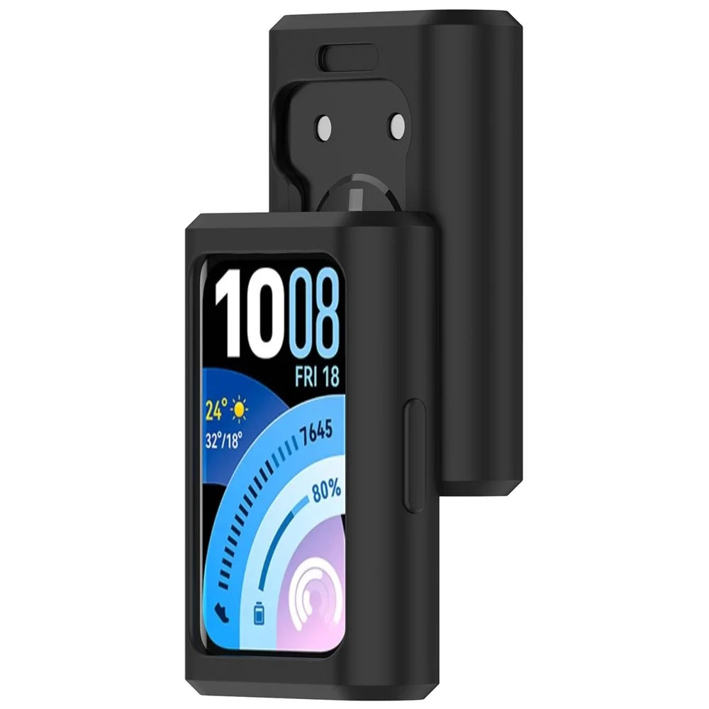 For Huawei Band 11 Pro / 11 Pro NFC Watch Case Soft Silicone Protective Cover - Black - 6