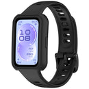 For Huawei Band 11 / 11 NFC Watch Case Soft Silicone Protective Cover - Black - 7