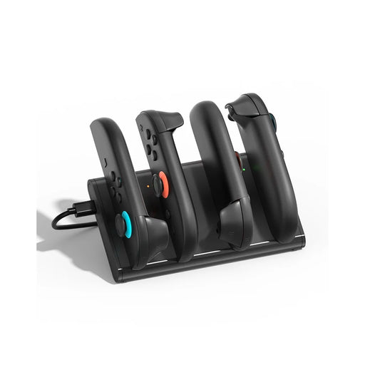 IPLAY HBS-2897 NS2 Joy-Con Charging Station for Nintendo Switch 2 4-in-1 Magnetic Charging Dock with LED Indicator - 1