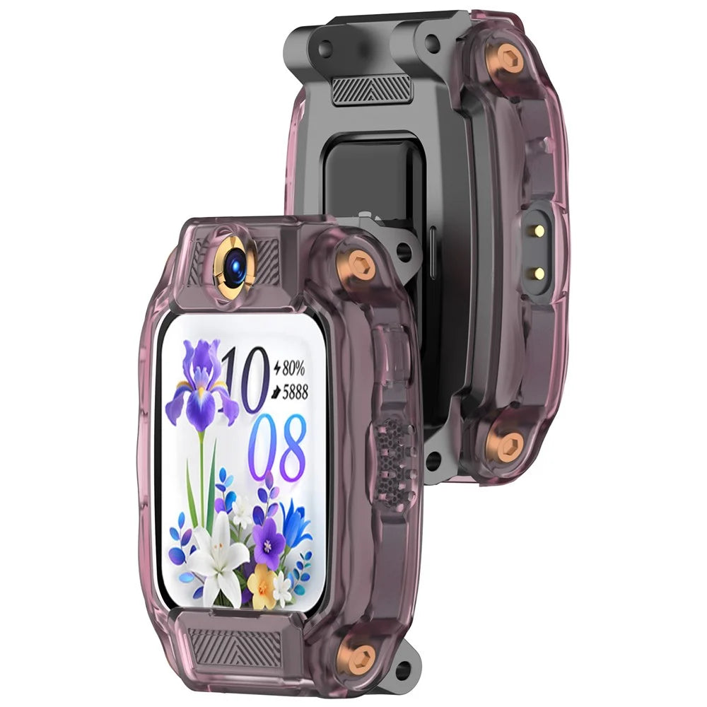 For Imoo Watch Phone Z11 / Z11 Teen Edition Watch Protective Case Shockproof TPU Cover - Purple - 3