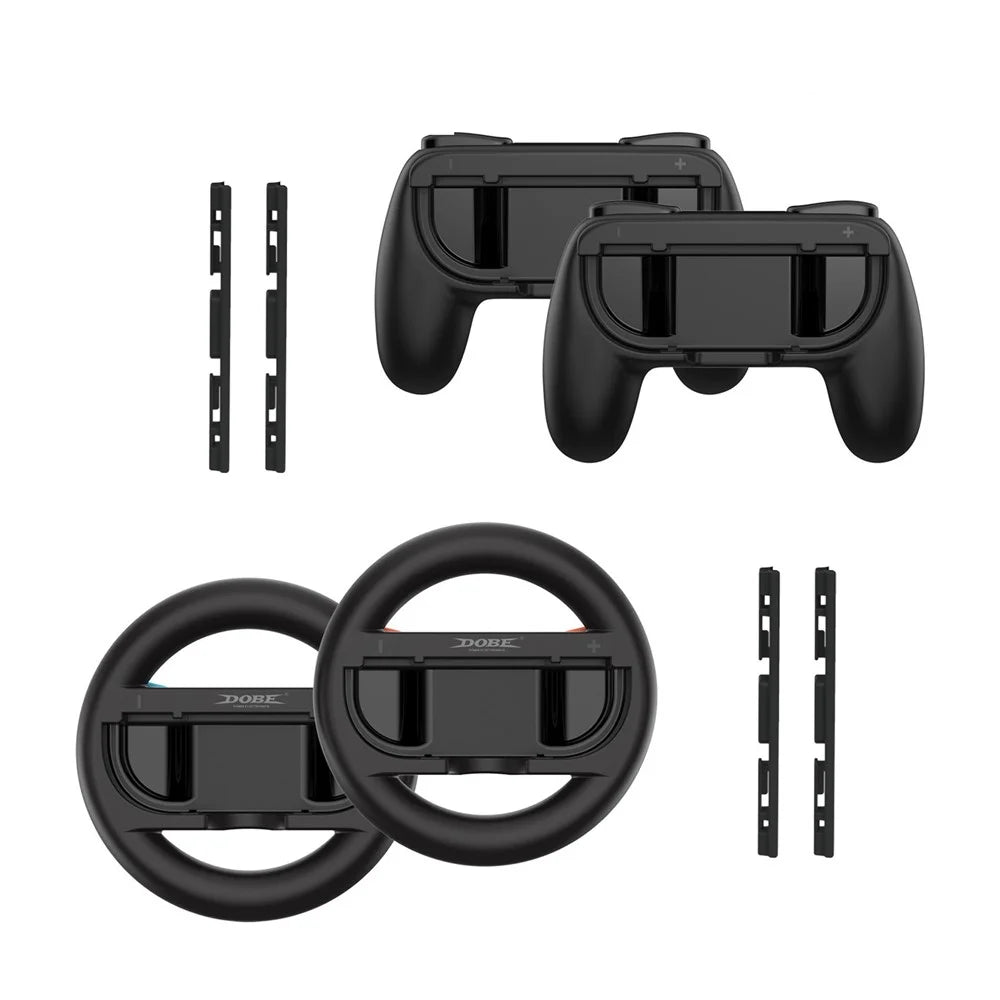 DOBE FOMIS ELECTRONICS Controller Grip and Steering Wheel Handle Kit for Nintendo Switch 2  /  Switch  /  Switch OLED - 3