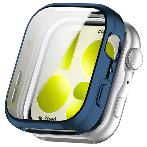 For Huawei Watch Fit 5 Full Coverage TPU Watch Cover Electroplated Protective Case - Midnight Blue - 1
