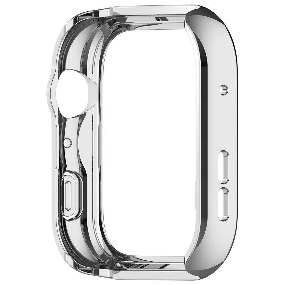For Huawei Watch Fit 5 Pro PC Protective Case Hollow Frame Hard Shell Watch Cover - Silver - 5