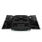 KJH-NS2-569 Multi-Functional Cooling Charging Stand for Nintendo Switch 1  /  OLED  /  2 Gaming Console Charger RGB Light Game Card Storage Stand - Black - 5