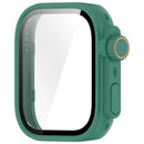 For Huawei Watch Fit 5 Hard PC Watch Case with Integrated Tempered Glass Screen Film - Green - 1