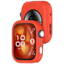 For Huawei Watch Fit 5 Pro / Fit 4 Pro Silicone Case Hollow Watch Protective Cover - Orange - 3