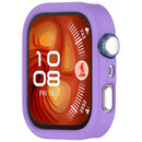 For Huawei Watch Fit 5 / Fit 4 Silicone Case Hollow Watch Protective Cover - Lilac - 2
