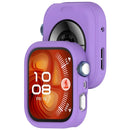 For Huawei Watch Fit 5 / Fit 4 Silicone Case Hollow Watch Protective Cover - Lilac - 3
