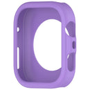 For Huawei Watch Fit 5 / Fit 4 Silicone Case Hollow Watch Protective Cover - Lilac - 4