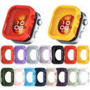 For Huawei Watch Fit 5 / Fit 4 Silicone Case Hollow Watch Protective Cover - Lilac - 7