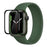 COTECI 24001 PET Screen Protector for Apple Watch Series 9 / 8 / 7 45mm Soft Edge Full Coverage Film - Black - 1