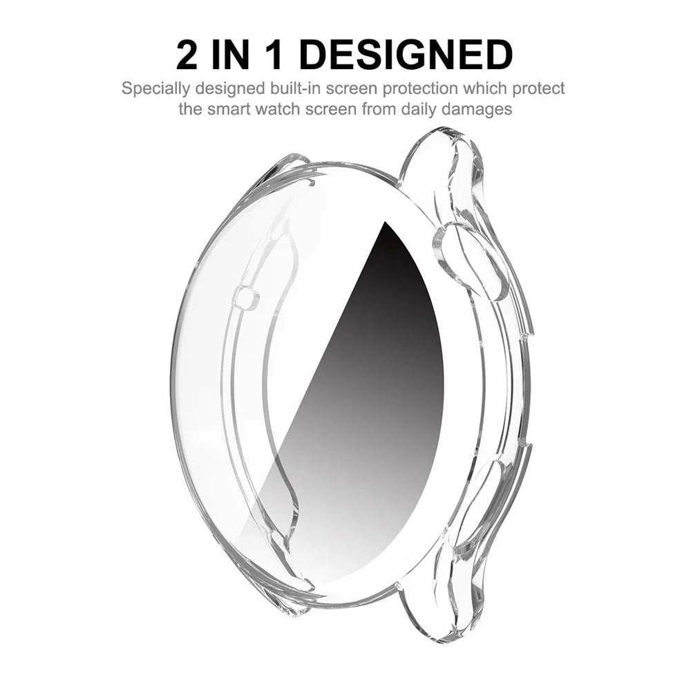 ENKAY HAT PRINCE Transparent TPU Smart Watch Case Shell for Huawei Watch 3 46mm - Transparent - 2