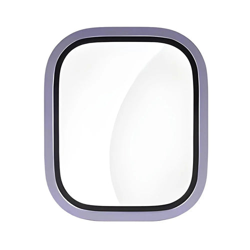 COTECI 24011 Screen Protector for Apple Watch Ultra 3 49mm / Ultra 2 49mm / Ultra 49mm Titanium Alloy Frame with Sapphire Film Full Coverage - Purple - 1