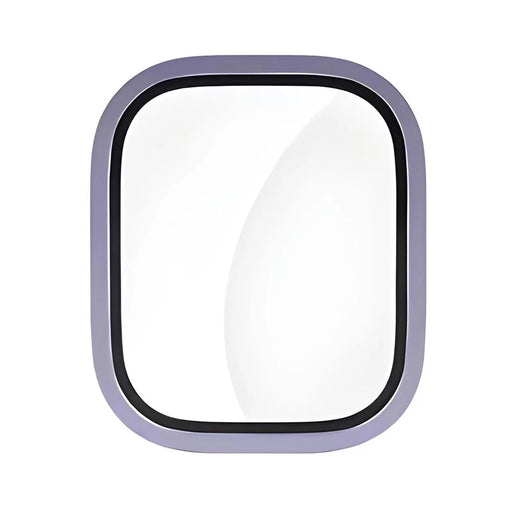 COTECI 24011 Screen Protector for Apple Watch Ultra 3 49mm / Ultra 2 49mm / Ultra 49mm Titanium Alloy Frame with Sapphire Film Full Coverage - Purple - 1