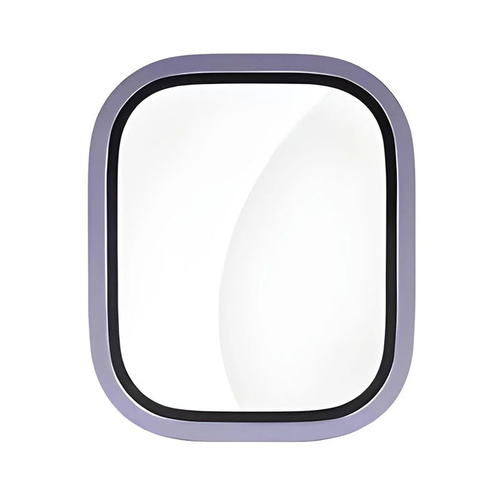 COTECI 24011 Screen Protector for Apple Watch Ultra 3 49mm / Ultra 2 49mm / Ultra 49mm Titanium Alloy Frame with Sapphire Film Full Coverage - Purple - 1