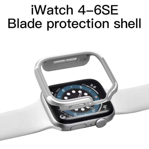 COTECI CS7076 Watch Case for Apple Watch Series 6 5 4 40mm Aluminum Alloy + TPU Protective Cover - Silver - 2