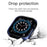 COTECI CS7076 Watch Case for Apple Watch Series 6 5 4 40mm Aluminum Alloy + TPU Protective Cover - Silver - 4