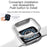 COTECI CS7076 Watch Case for Apple Watch Series 6 5 4 40mm Aluminum Alloy + TPU Protective Cover - Silver - 5