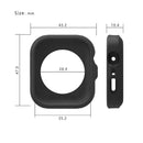 For Huawei Watch Fit 5 Pro Silicone Case Shockproof Protective Hollow Watch Frame Cover - Baby Blue - 6