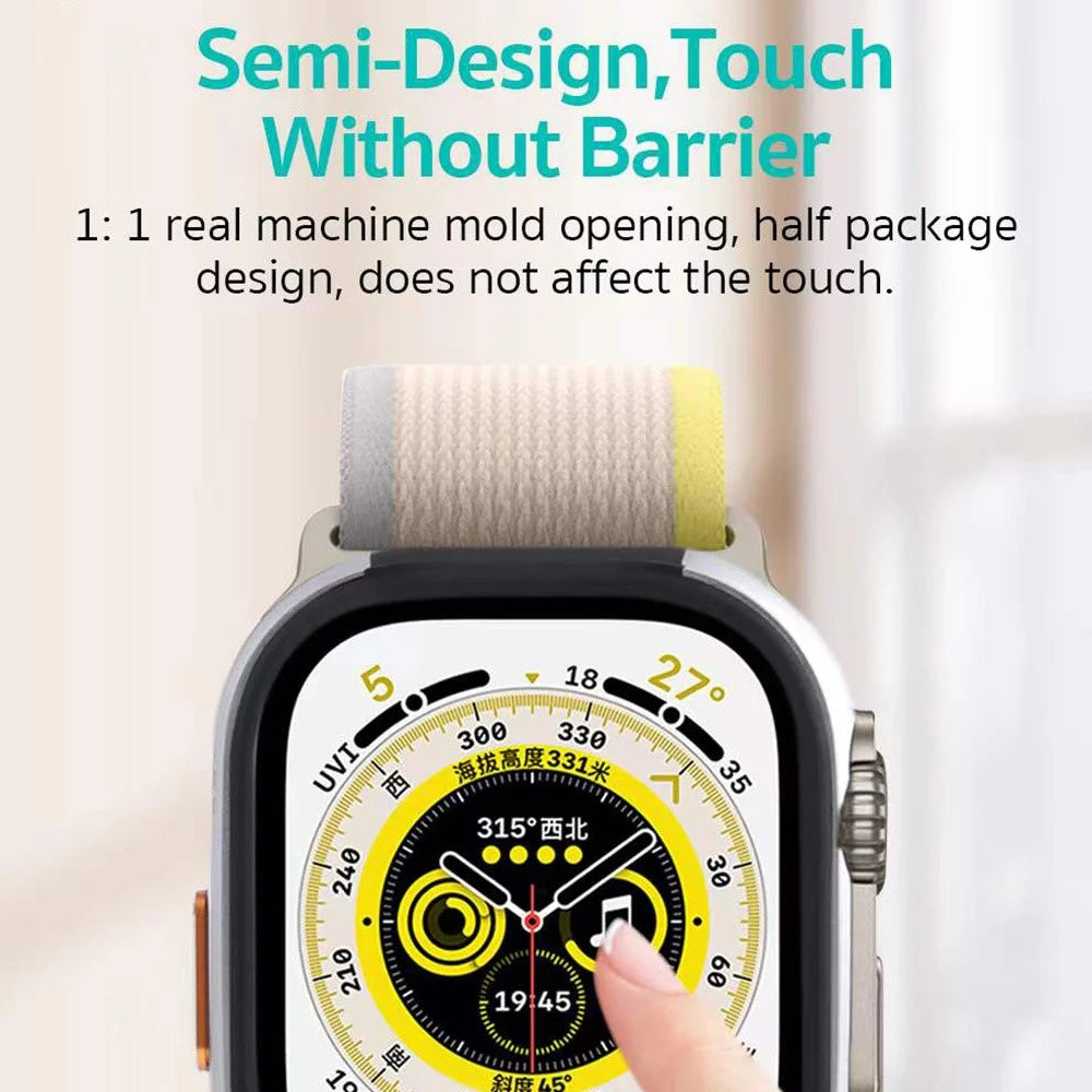 COTECI 25018 Watch Case for Apple Watch Ultra 3 / Ultra 2 / Ultra 49mm Aluminum Alloy + TPU Protective Cover - Black - 3