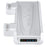 P5029 PS5  /  PS5 Pro  /  PS5 Slim  /  Standard Cooling Dock 3-Speed Fan Dual Controller Wireless Charging Station with Headset Stand - White - 1