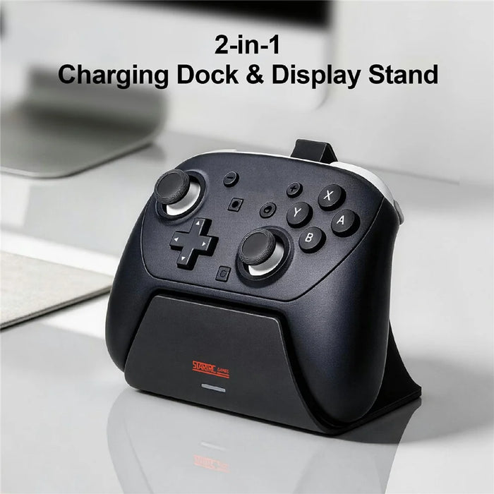STARTRC GAMES For Nintendo Switch 2 Pro Controller Charging Dock Station with Adapter - 7