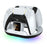 YZC-523 Dual Charging Stand for PS5  /  PS5 Edge Controller RGB Lighting LED Display Fast Charge Dock Station - White - 2