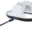 YZC-523 Dual Charging Stand for PS5  /  PS5 Edge Controller RGB Lighting LED Display Fast Charge Dock Station - White - 5