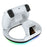 YZC-523 Dual Charging Stand for PS5  /  PS5 Edge Controller RGB Lighting LED Display Fast Charge Dock Station - White - 7