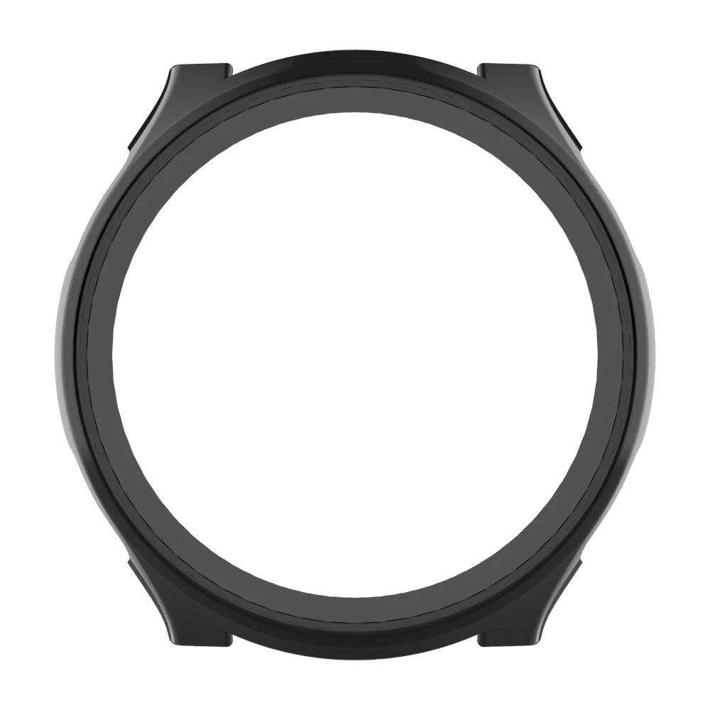 For Huami Amazfit Cheetah 2 Pro Watch Case PC Frame with Glass Screen Film - Black - 2