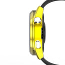 Scale Design Smart Watch Electroplated PC Frame Case with Tempered Glass Screen Protector for Huawei Watch 3 - Gold - 4