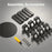 8012 3-Tier Gaming Controller Organizer Stand for Xbox  /  PS5  /  Nintendo Switch Multi-Layer Controllers Headphones Gaming Accessories Holder - Black - 6