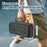 8028 EVA Hard Shell Carrying Case for Nintendo Switch 2 All-in-One Storage Organizer Game Cards Joy-Con Controller Shockproof Travel Bag - Black - 7