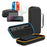 8029 Carrying Case for Nintendo Switch 2 PU Portable Travel Bag Multi-function Storage Pouch with Game Card Slots - Black - 1