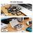 8029 Carrying Case for Nintendo Switch 2 PU Portable Travel Bag Multi-function Storage Pouch with Game Card Slots - Black - 7