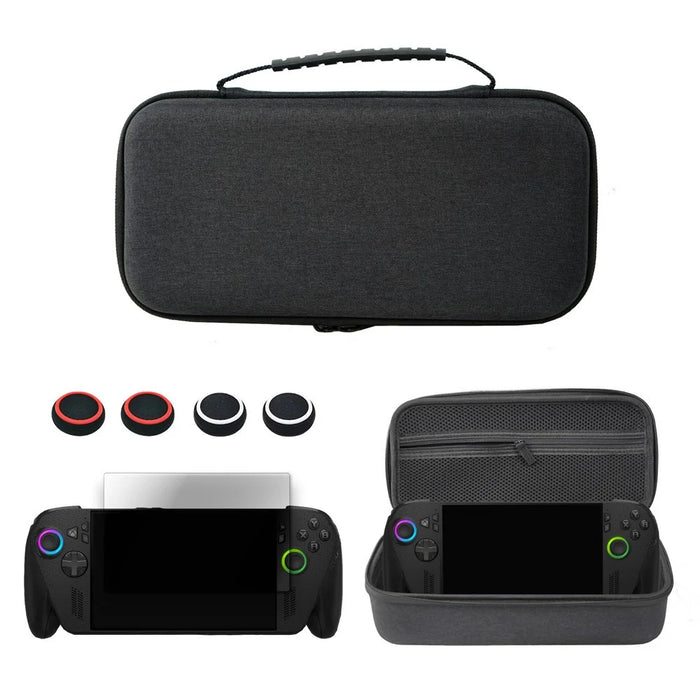 8047 Carrying Case for Asus ROG Xbox Ally X (2025) Portable Gaming Console Shockproof EVA Hard Shell Travel Storage Bag - Black - 3